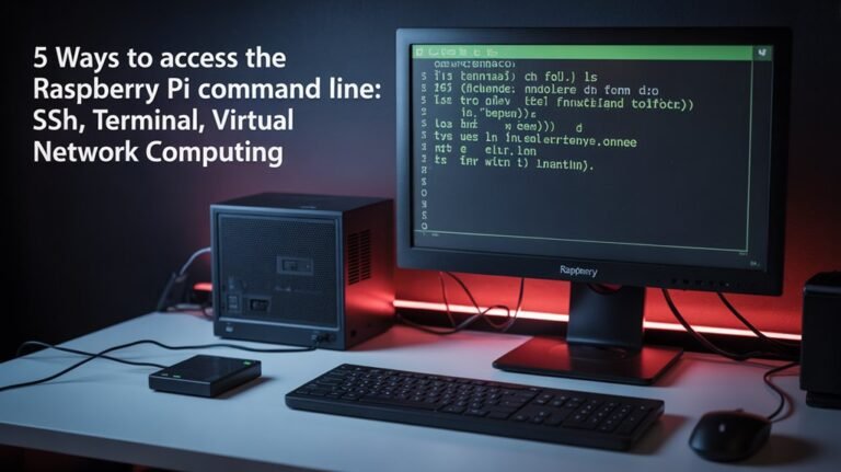 access raspberry pi command line