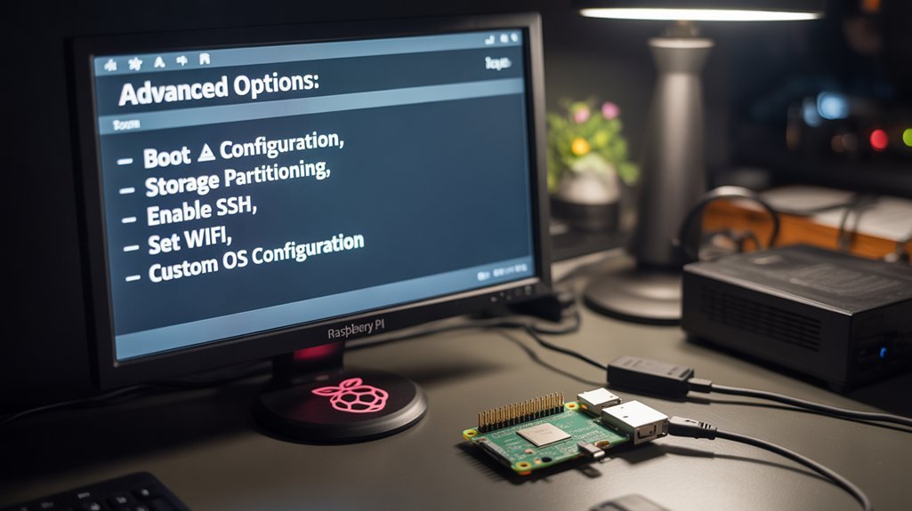 advanced pi boot management with Raspberry Pi Imager Advanced Options