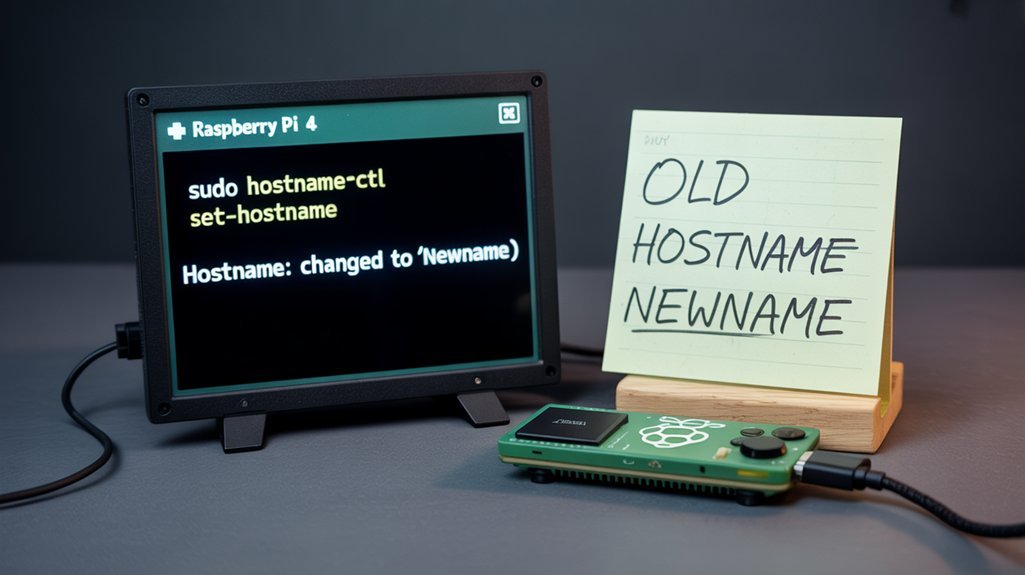 change raspberry pi hostname