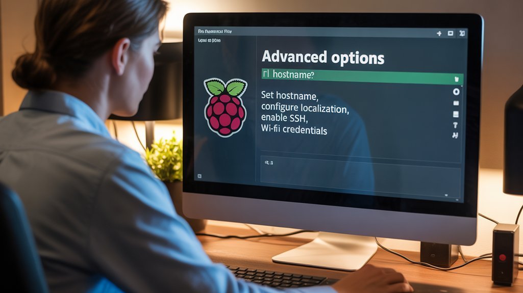 customize hostname and localization with Raspberry Pi Imager Advanced Options