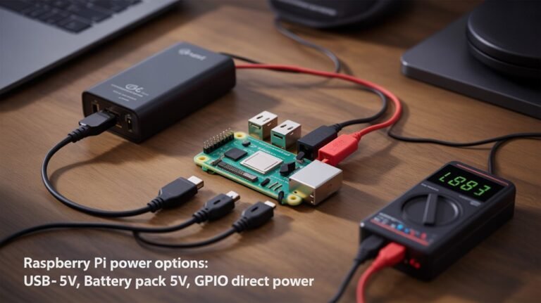 powering raspberry pi options