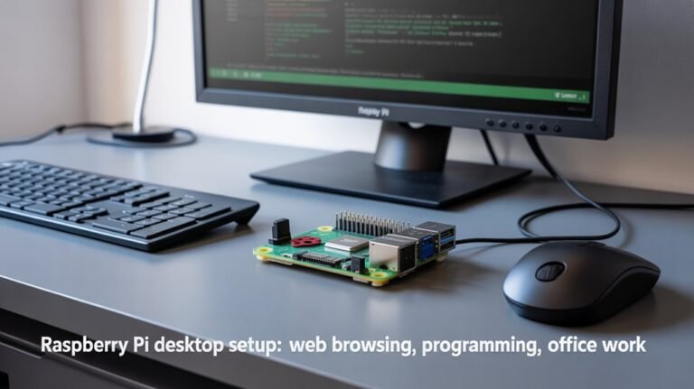 raspberry pi desktop setup