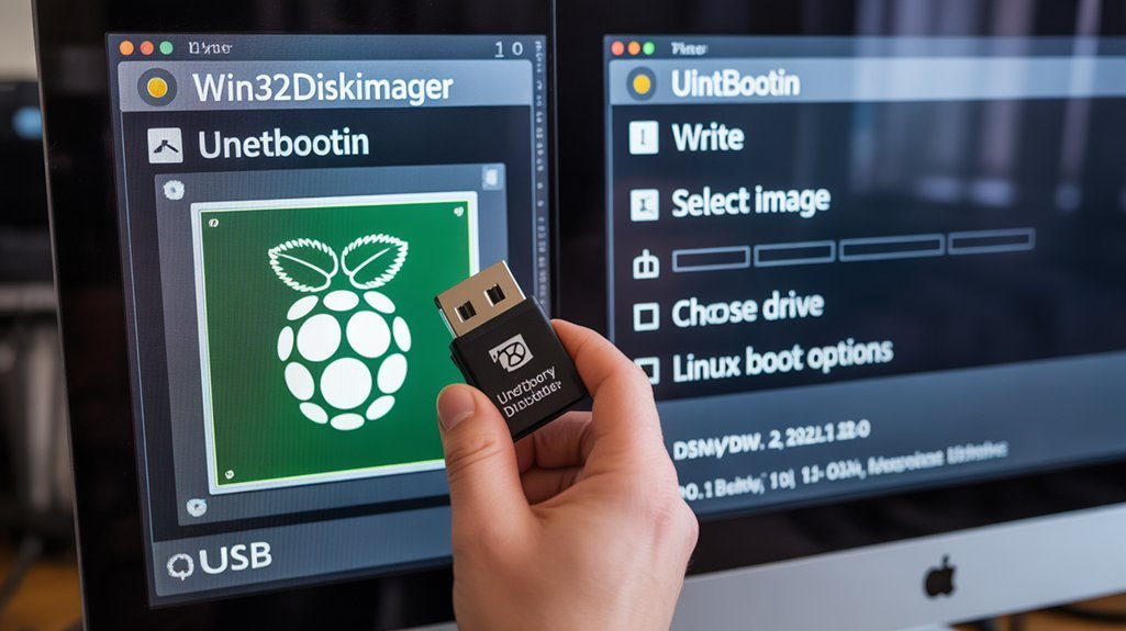 reliable image writing tools with  Win32DiskImager and Unetbootin as Raspberry Pi Imager Alternatibves