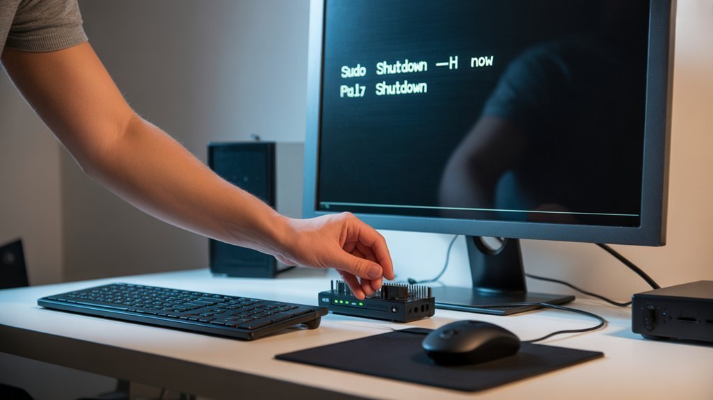 safe raspberry pi shutdown methods