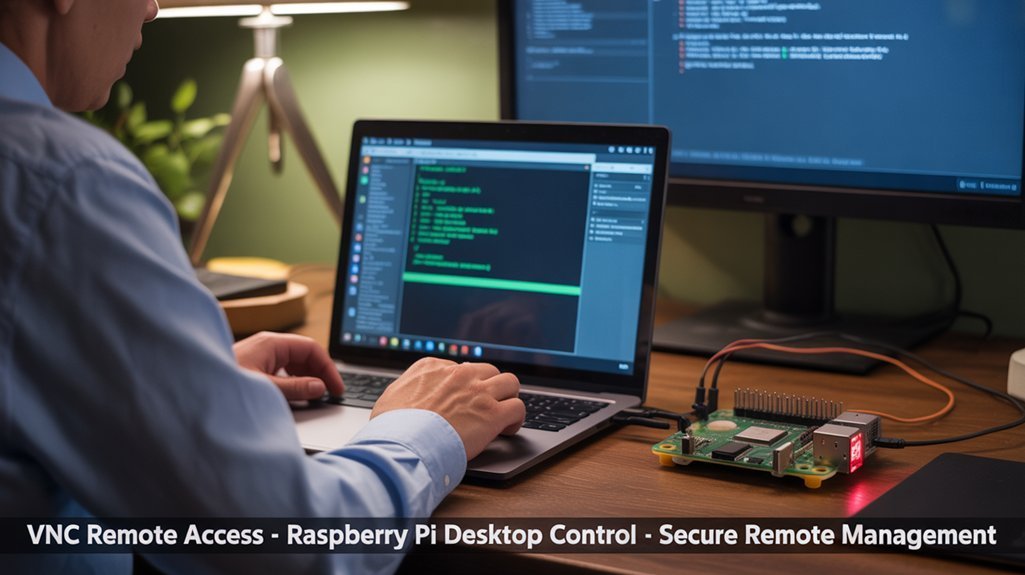 secure Raspberry pi remote management using VNC