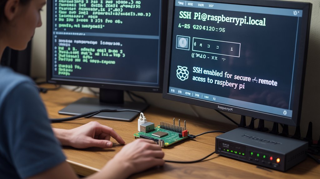 set up ssh access