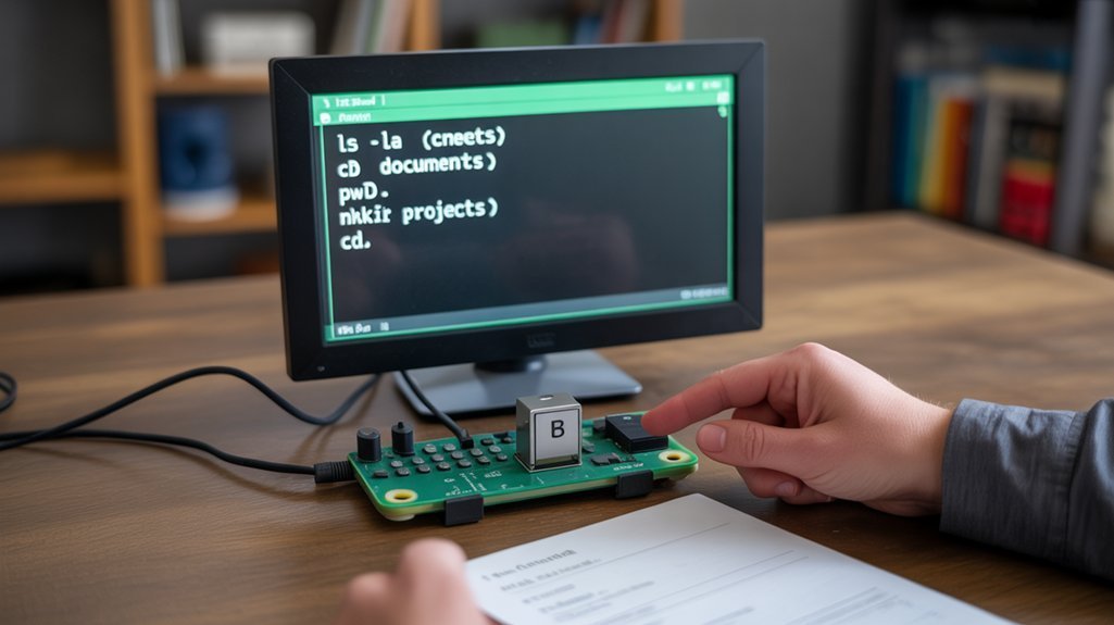 file navigation raspberry pi command line basics