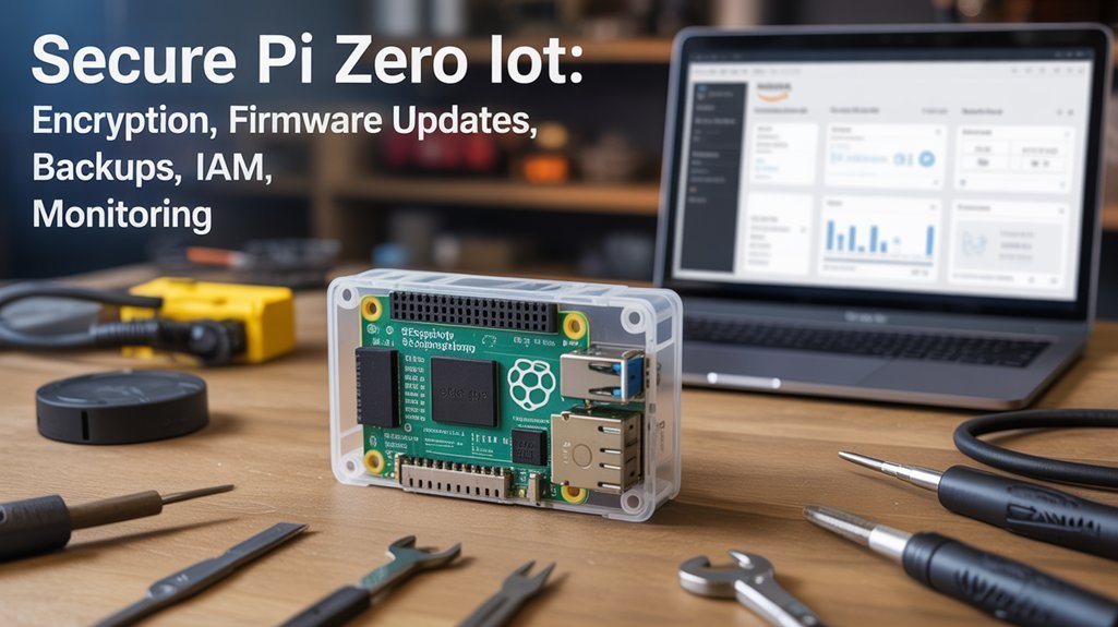 hardened remote IoT maintenance for  Raspberry Pi Zero IoT device