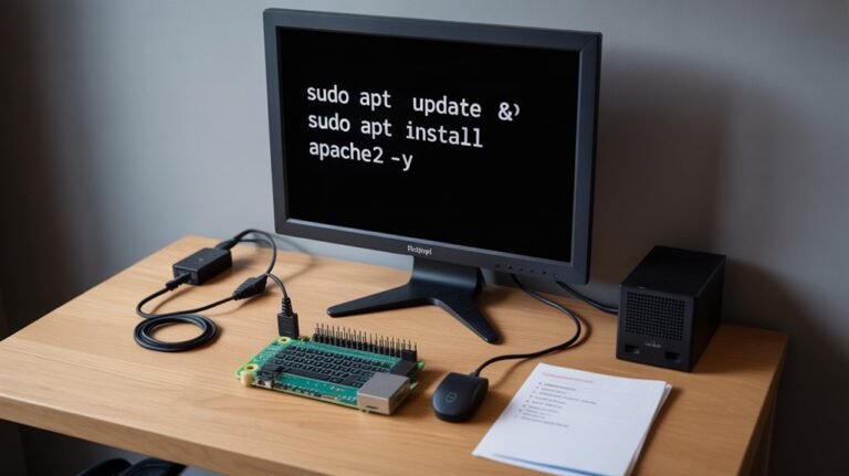 install apache raspberry pi