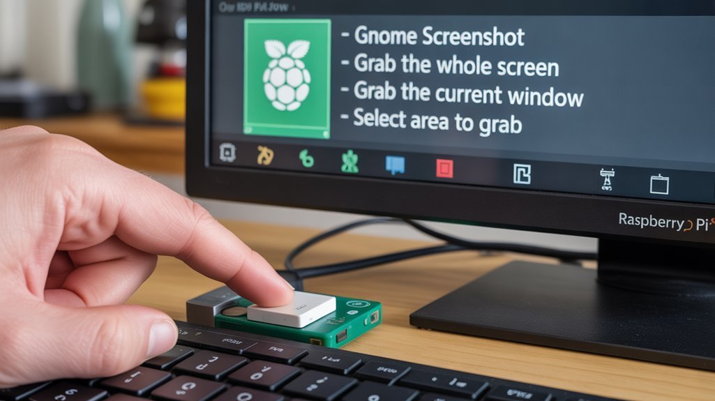 install gnome screenshot with raspberry pi os