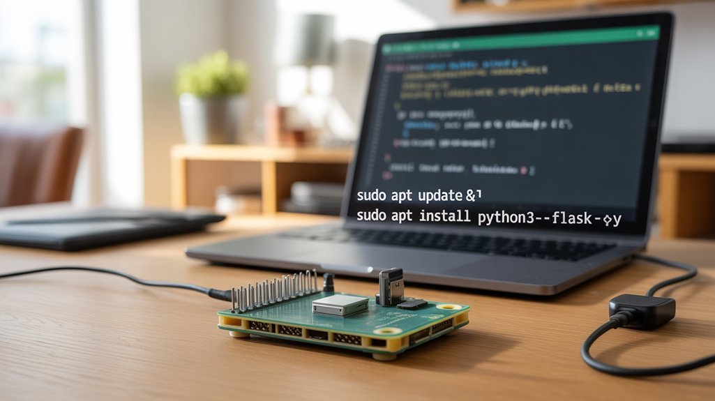 How to Install Flask on a Raspberry Pi 2 minimal flask app with sessions