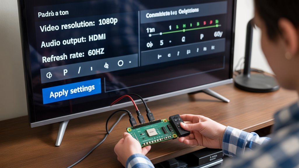 How to Connect a Raspberry Pi to a Smart TV 3 optimize raspberry pi display settings