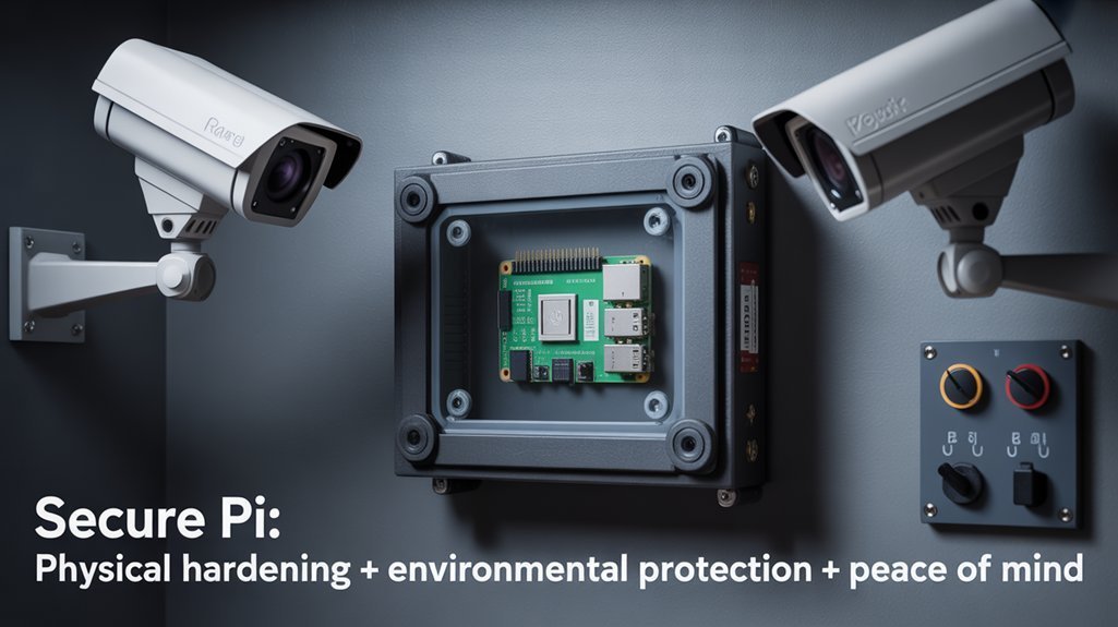 physical and hardware security for hardening a Raspberry Pi