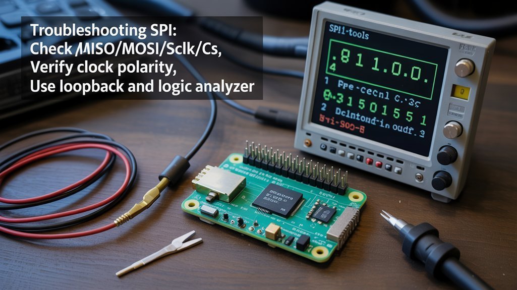 Raspberry Pi SPI troubleshooting and verification