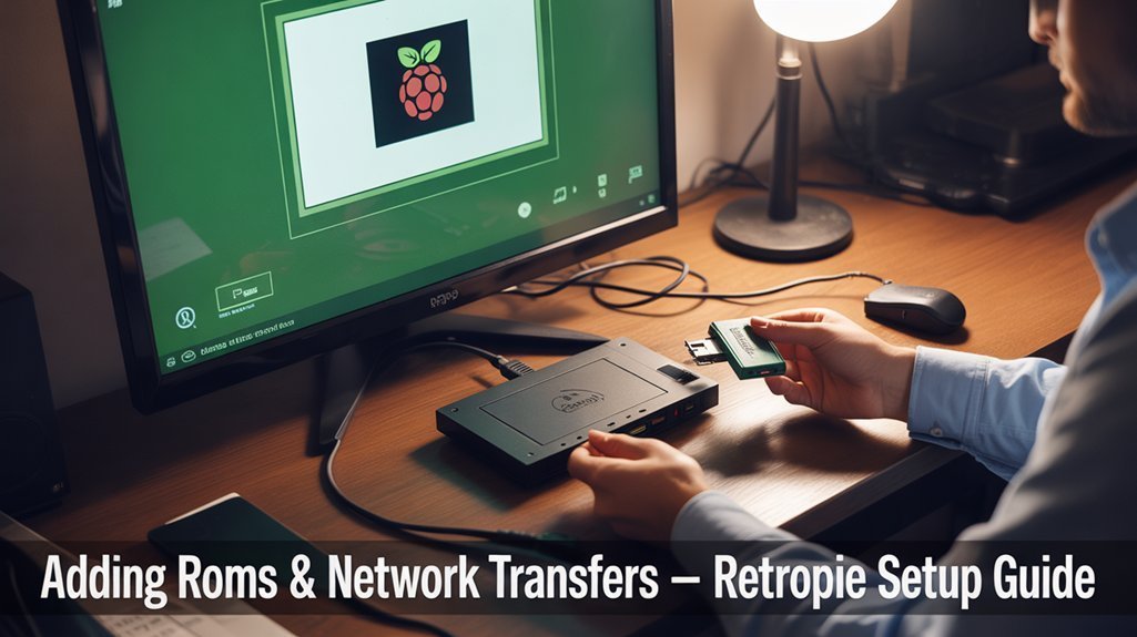 transferring roms to pi