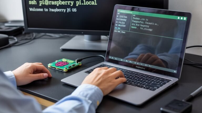 using ssh on raspberry pi
