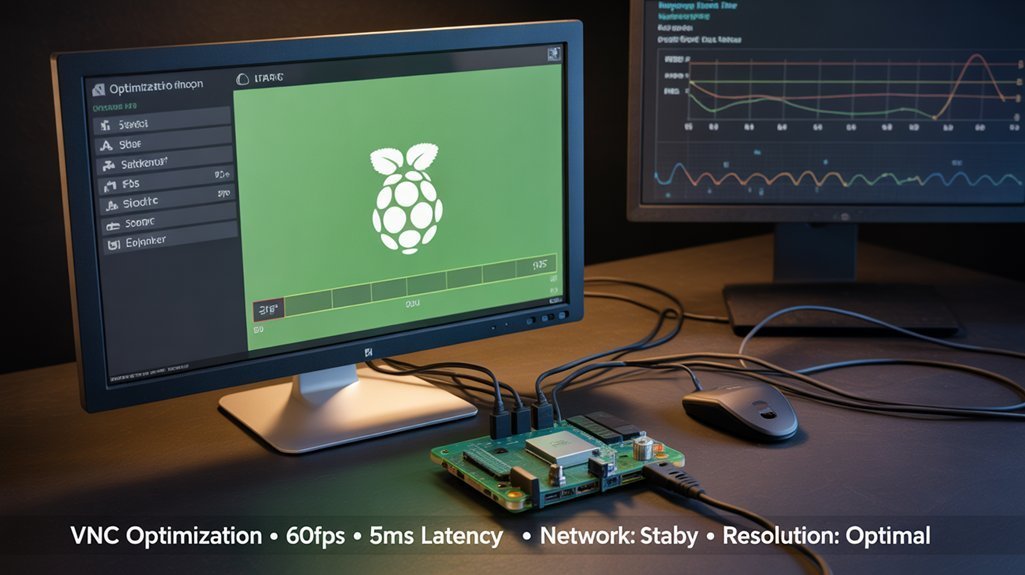 vnc on Raspberry Pi performance optimization tips