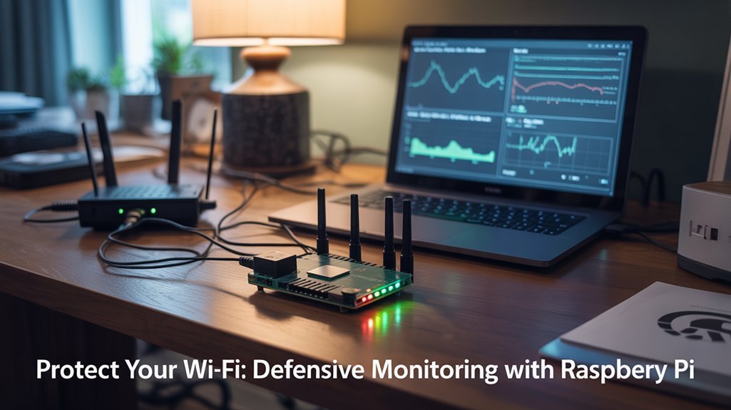 raspberry pi network monitoring system